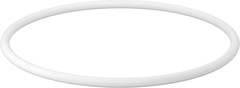 Yumuşak Viton® Floroelastomer O-Ring, FDA Uyumlu, 3/32 Kesirli Genişlik, Dash No. 146