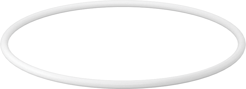 Yumuşak Viton® Floroelastomer O-Ring, FDA Uyumlu, 3/32 Kesirli Genişlik, Dash No. 152