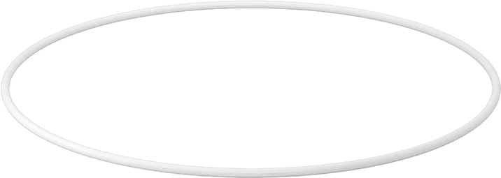 Yumuşak Viton® Floroelastomer O-Ring, FDA Uyumlu, 3/32 Kesirli Genişlik, Dash No. 163