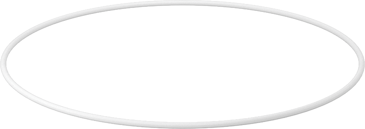 Yumuşak Viton® Floroelastomer O-Ring, FDA Uyumlu, 3/32 Kesirli Genişlik, Dash No. 165