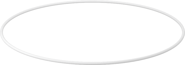 Yumuşak Viton® Floroelastomer O-Ring, FDA Uyumlu, 3/32 Kesirli Genişlik, Dash No. 168