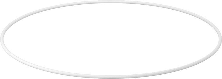 Yumuşak Viton® Floroelastomer O-Ring, FDA Uyumlu, 3/32 Kesirli Genişlik, Dash No. 169