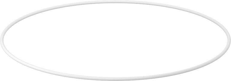 Yumuşak Viton® Floroelastomer O-Ring, FDA Uyumlu, 3/32 Kesirli Genişlik, Dash No. 170