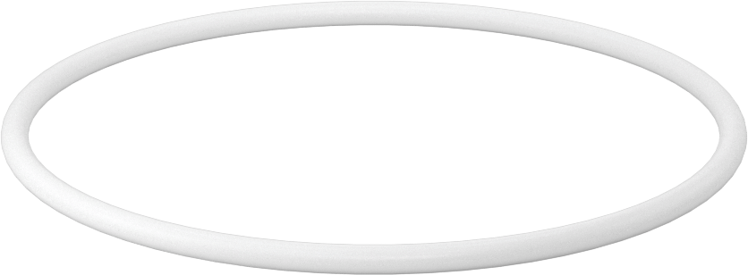 Yumuşak Viton® Floroelastomer O-Ring, FDA Uyumlu, 1/8 Kesirli Genişlik, Dash Numarası 239