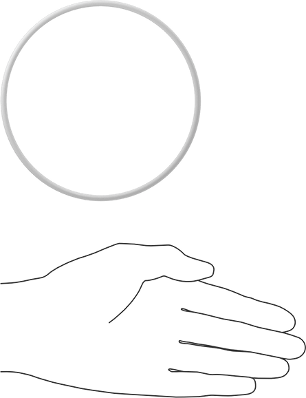 Yumuşak Viton® Floroelastomer O-Ring, FDA Uyumlu, 1/8 Kesirli Genişlik, Dash Numarası 246