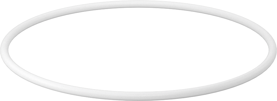 Yumuşak Viton® Floroelastomer O-Ring, FDA Uyumlu, 1/8 Kesirli Genişlik, Dash Numarası 247