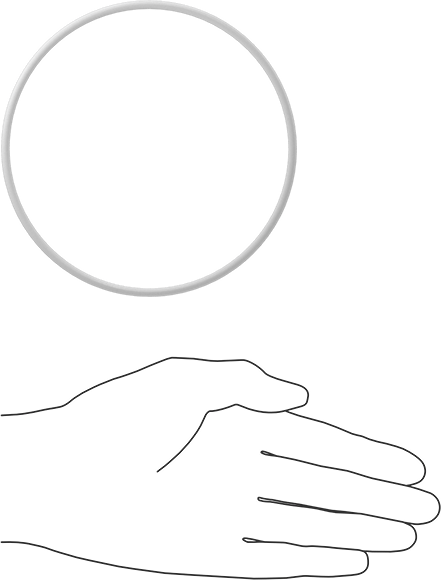 Yumuşak Viton® Floroelastomer O-Ring, FDA Uyumlu, 1/8 Kesirli Genişlik, Dash Numarası 247