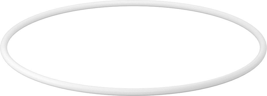 Yumuşak Viton® Floroelastomer O-Ring, FDA Uyumlu, 1/8 Kesirli Genişlik, Dash Numarası 253