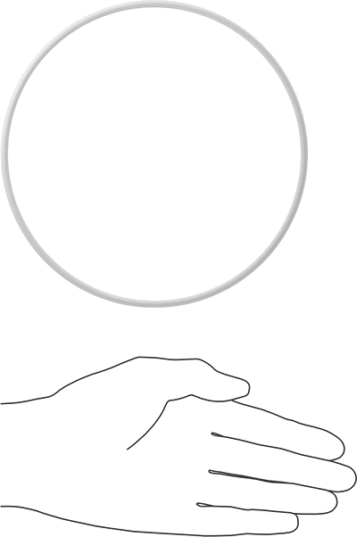 Yumuşak Viton® Floroelastomer O-Ring, FDA Uyumlu, 1/8 Kesirli Genişlik, Dash Numarası 258