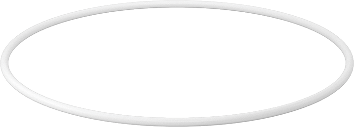 Yumuşak Viton® Floroelastomer O-Ring, FDA Uyumlu, 1/8 Kesirli Genişlik, Dash Numarası 258