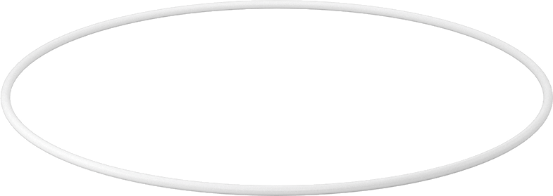 Yumuşak Viton® Floroelastomer O-Ring, FDA Uyumlu, 1/8 Kesirli Genişlik, Dash Numarası 267