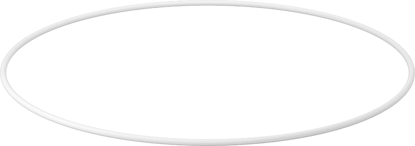 Yumuşak Viton® Floroelastomer O-Ring, FDA Uyumlu, 1/8 Kesirli Genişlik, Dash Numarası 273