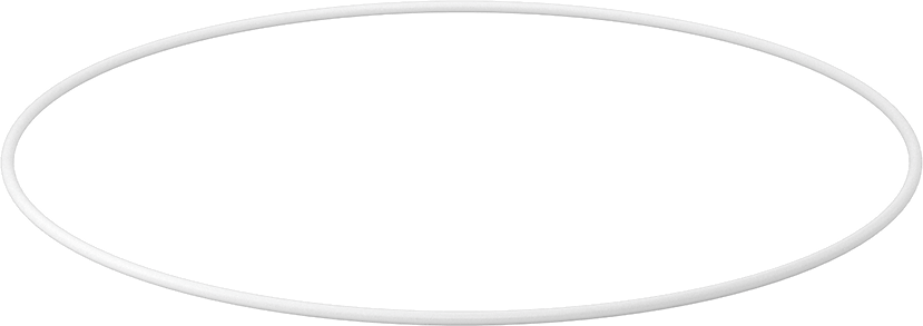 Yumuşak Viton® Floroelastomer O-Ring, FDA Uyumlu, 1/8 Kesirli Genişlik, Dash Numarası 274