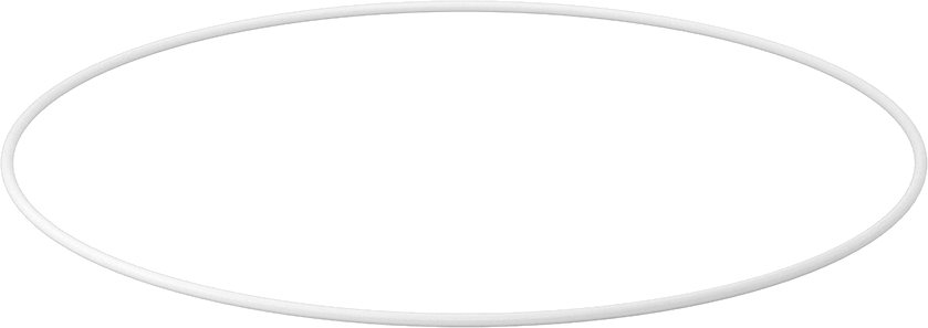 Yumuşak Viton® Floroelastomer O-Ring, FDA Uyumlu, 1/8 Kesirli Genişlik, Dash Numarası 275