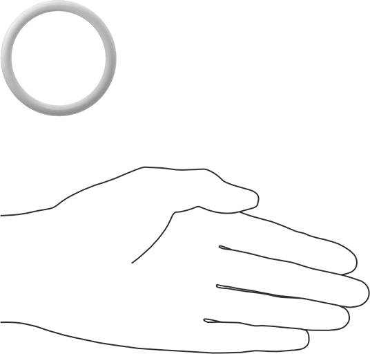 Yumuşak Viton® Floroelastomer O-Ring, FDA Uyumlu, 3/16 Kesirli Genişlik, Dash No. 328