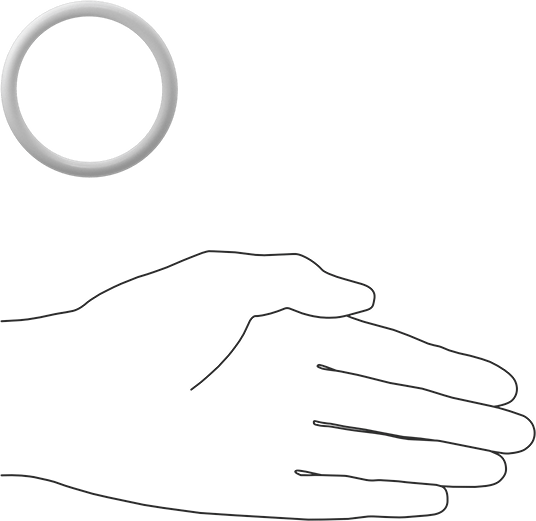 Yumuşak Viton® Floroelastomer O-Ring, FDA Uyumlu, 3/16 Kesirli Genişlik, Dash No. 329