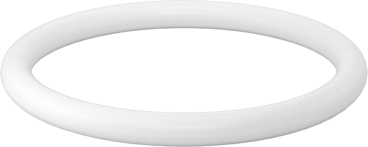 Yumuşak Viton® Floroelastomer O-Ring, FDA Uyumlu, 3/16 Kesirli Genişlik, Dash No. 330