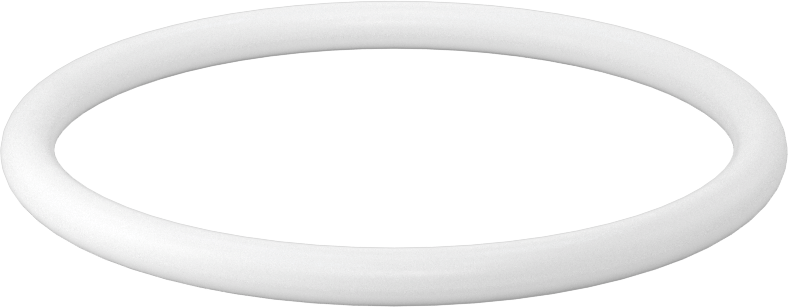 Yumuşak Viton® Floroelastomer O-Ring, FDA Uyumlu, 3/16 Kesirli Genişlik, Dash No. 335