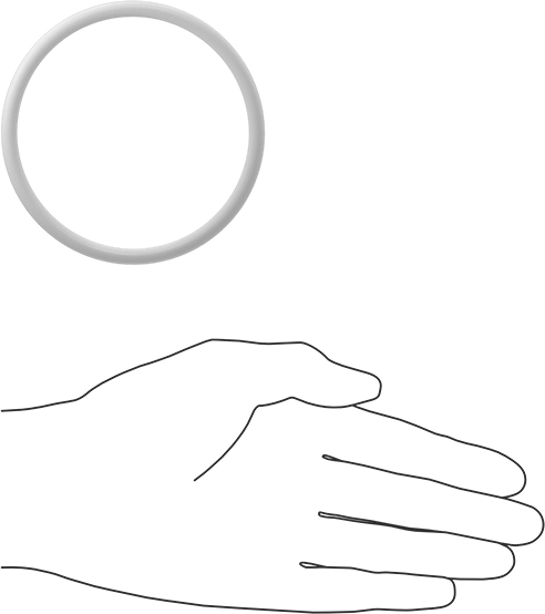 Yumuşak Viton® Floroelastomer O-Ring, FDA Uyumlu, 3/16 Kesirli Genişlik, Dash No. 338