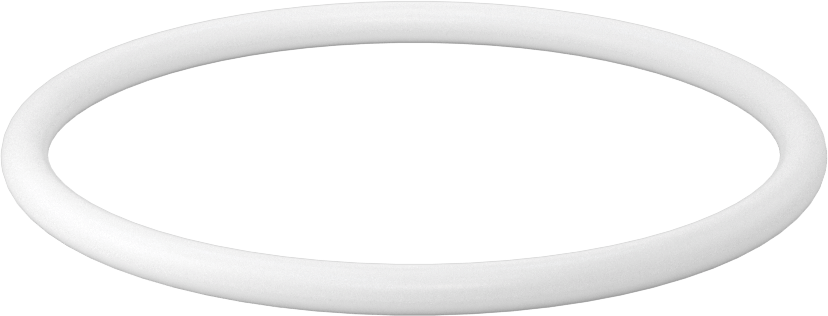 Yumuşak Viton® Floroelastomer O-Ring, FDA Uyumlu, 3/16 Kesirli Genişlik, Dash No. 340