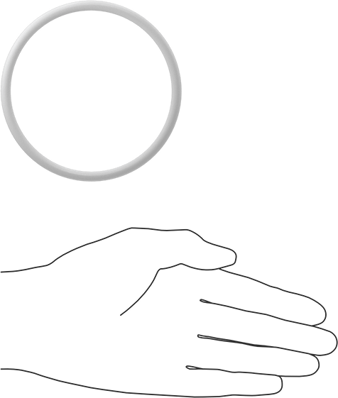 Yumuşak Viton® Floroelastomer O-Ring, FDA Uyumlu, 3/16 Kesirli Genişlik, Dash No. 341