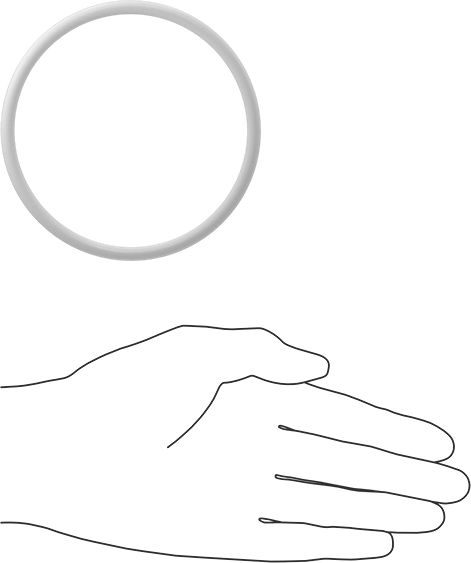 Yumuşak Viton® Floroelastomer O-Ring, FDA Uyumlu, 3/16 Kesirli Genişlik, Dash No. 342