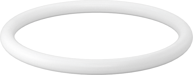 Yumuşak Viton® Floroelastomer O-Ring, FDA Uyumlu, 3/16 Kesirli Genişlik, Dash No. 333