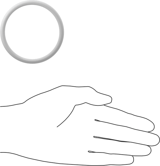 Yumuşak Viton® Floroelastomer O-Ring, FDA Uyumlu, 3/16 Kesirli Genişlik, Dash No. 333