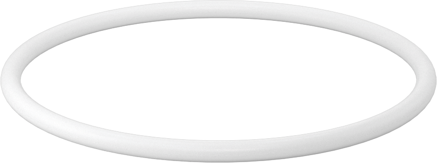 Yumuşak Viton® Floroelastomer O-Ring, FDA Uyumlu, 3/16 Kesirli Genişlik, Dash No. 347