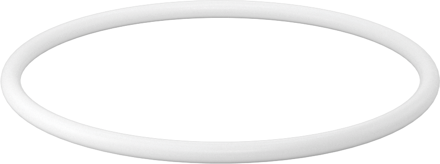 Yumuşak Viton® Floroelastomer O-Ring, FDA Uyumlu, 3/16 Kesirli Genişlik, Dash No. 348