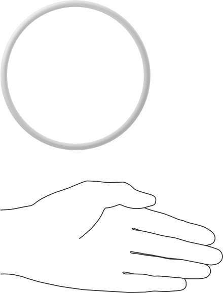 Yumuşak Viton® Floroelastomer O-Ring, FDA Uyumlu, 3/16 Kesirli Genişlik, Dash No. 349