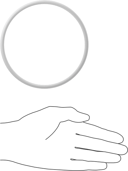 Yumuşak Viton® Floroelastomer O-Ring, FDA Uyumlu, 3/16 Kesirli Genişlik, Dash No. 350