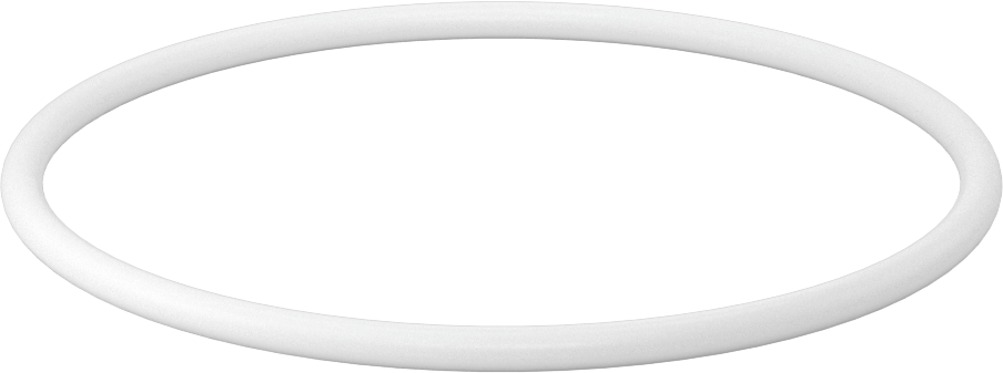 Yumuşak Viton® Floroelastomer O-Ring, FDA Uyumlu, 3/16 Kesirli Genişlik, Dash No. 351