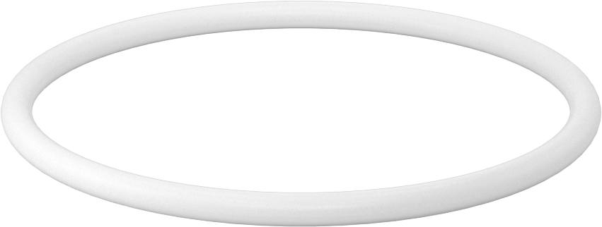 Yumuşak Viton® Floroelastomer O-Ring, FDA Uyumlu, 3/16 Kesirli Genişlik, Dash No. 343