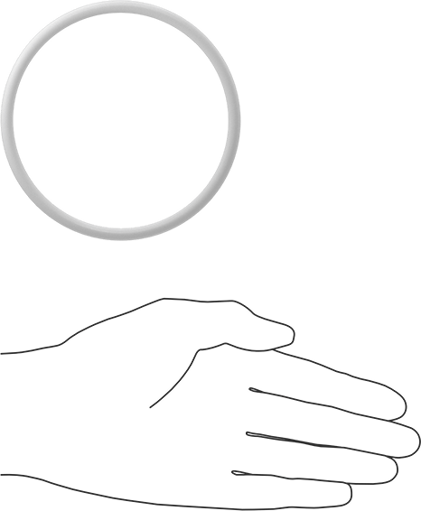 Yumuşak Viton® Floroelastomer O-Ring, FDA Uyumlu, 3/16 Kesirli Genişlik, Dash No. 343