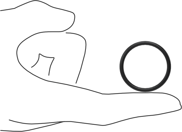 Ultra Kimyasala Dayanıklı DuPont Kalrez 6230 O-Rings, Yüksek Saflıkta, 3/32 Kesirli Genişlik, Dash Numarası 122