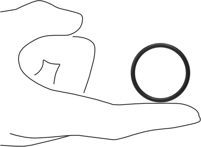 Ultra Kimyasala Dayanıklı DuPont Kalrez 6230 O-Rings, Yüksek Saflıkta, 3/32 Kesirli Genişlik, Dash Numarası 123