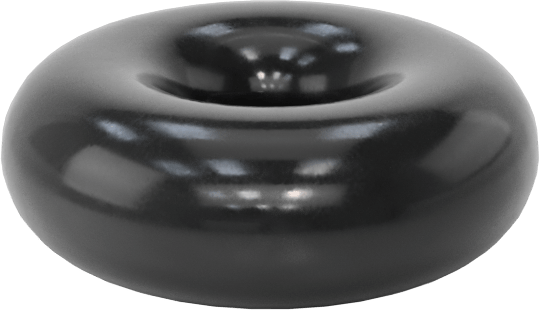 Kimyasala Dayanıklı Viton® Floroelastomer O-Ring, Süper Esnek, 3/64 Kesirli Genişlik, Dash No. 002