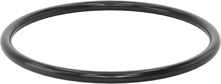 Kimyasala Dayanıklı Viton® Floroelastomer O-Ring, Süper Esnek, 3/32 Kesirli Genişlik, Dash No. 134