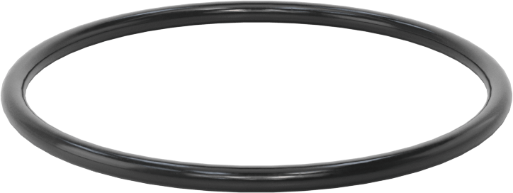 Kimyasala Dayanıklı Viton® Floroelastomer O-Ring, Süper Esnek, 3/32 Kesirli Genişlik, Dash No. 136