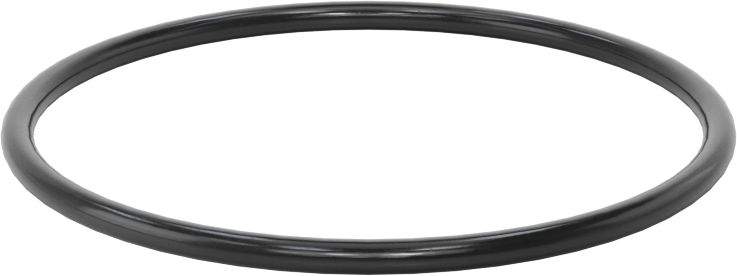 Kimyasala Dayanıklı Viton® Floroelastomer O-Ring, Süper Esnek, 3/32 Kesirli Genişlik, Dash No. 139