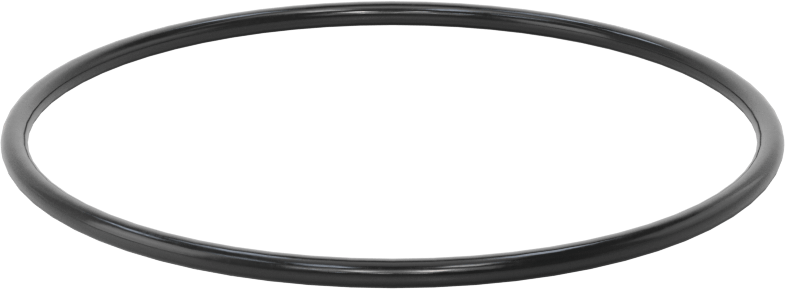 Kimyasala Dayanıklı Viton® Floroelastomer O-Ring, Süper Esnek, 3/32 Kesirli Genişlik, Dash No. 150