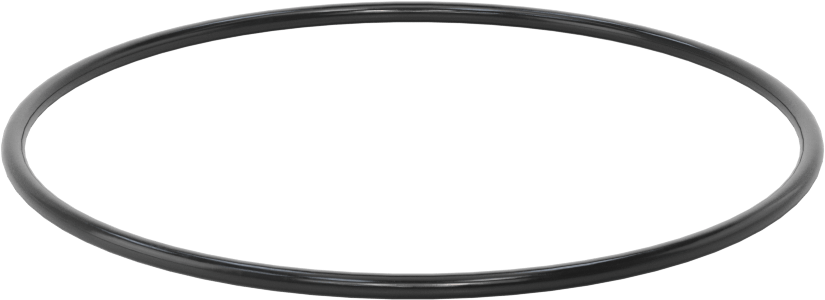 Kimyasala Dayanıklı Viton® Floroelastomer O-Ring, Süper Esnek, 3/32 Kesirli Genişlik, Dash No. 153