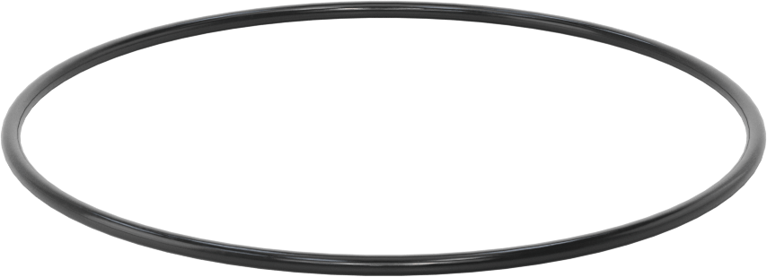 Kimyasala Dayanıklı Viton® Floroelastomer O-Ring, Süper Esnek, 3/32 Kesirli Genişlik, Dash No. 155