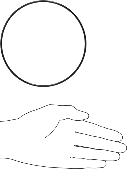 Kimyasala Dayanıklı Viton® Floroelastomer O-Ring, Süper Esnek, 3/32 Kesirli Genişlik, Dash No. 158