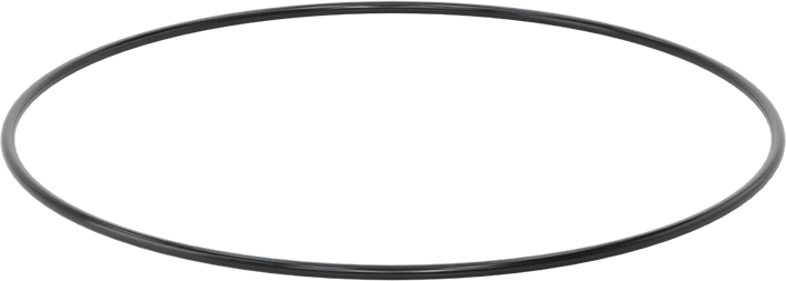 Kimyasala Dayanıklı Viton® Floroelastomer O-Ring, Süper Esnek, 3/32 Kesirli Genişlik, Dash No. 162