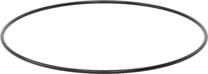 Kimyasala Dayanıklı Viton® Floroelastomer O-Ring, Süper Esnek, 3/32 Kesirli Genişlik, Dash No. 163
