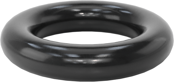 Kimyasala Dayanıklı Viton® Floroelastomer O-Ring, Süper Esnek, 1/8 Kesirli Genişlik, Dash No. 205