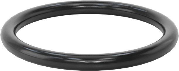 Kimyasala Dayanıklı Viton® Floroelastomer O-Ring, Süper Esnek, 1/16 Kesirli Genişlik, Dash No. 017