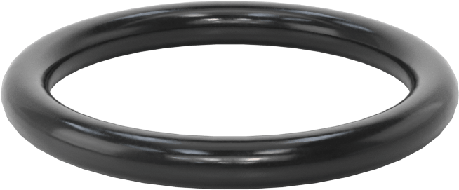 Kimyasala Dayanıklı Viton® Floroelastomer O-Ring, Süper Esnek, 1/8 Kesirli Genişlik, Dash No. 215